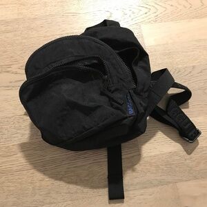 BAGGU mini nylon backpack in black
